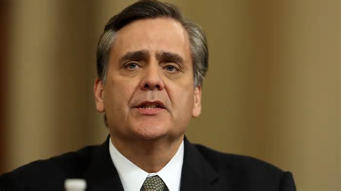 WASHINGTON, DC – DECEMBER 4: Constitutional scholar Jonathan Turley of George Washington University testifies before the House Judiciary Committee in the Longworth House Office Building on Capitol Hill December 4, 2019 in Washington, DC. This is the first hearing held by the Judiciary Committee in the impeachment inquiry against U.S. President Donald Trump, whom House Democrats say held back military aid for Ukraine while demanding it investigate his political rivals. The Judiciary Committee will decide whether to draft official articles of impeachment against President Trump to be voted on by the full House of Representatives. (Photo by Chip Somodevilla/Getty Images)