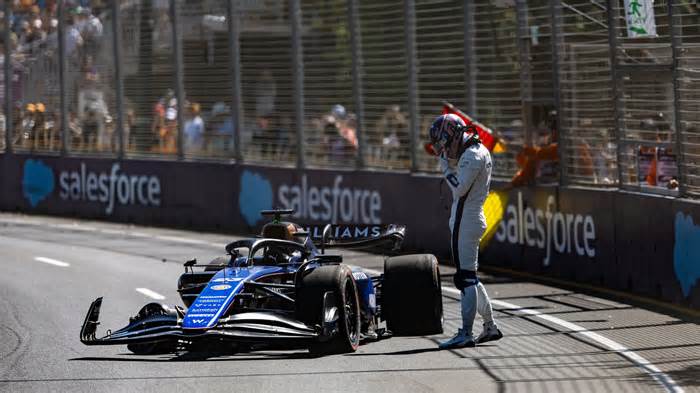 Alex Albon’s crash leads to ‘unacceptable’ decision for Williams at F1 Australian GP