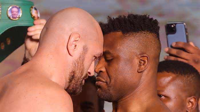 Tyson Fury and Francis Ngannou clash Saturday afternoon in Saudi Arabia.