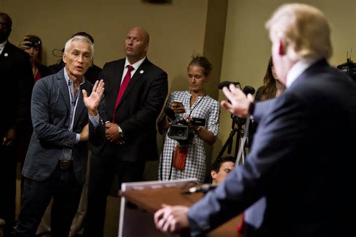 Univision anchor Jorge Ramos rebukes network for not challenging Trump