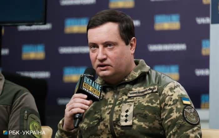 Photo: representative of the Main Directorate of Intelligence of the Ministry of Defense Andrii Yusov (Vitalii Nosach, RBC-Ukraine)