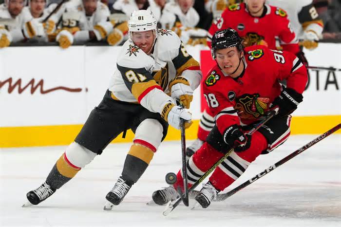 Three takeaways from the Vegas Golden Knights' 4-3 loss to the Chicago Blackhawks