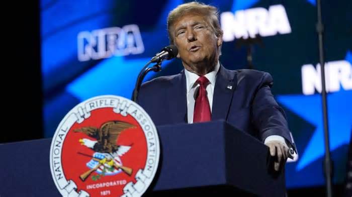 Trump vow to NRA if reelected: ‘No one will lay a finger on your firearms’