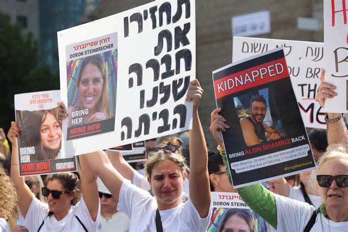 Israel hostage protest