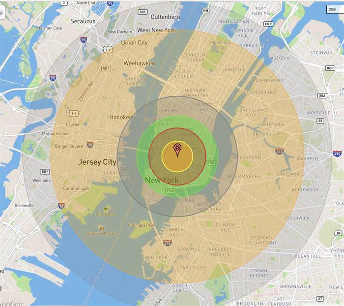 Nuclear Bomb NYC