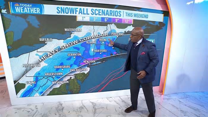 Major winter storm heads east: Who could see snow?