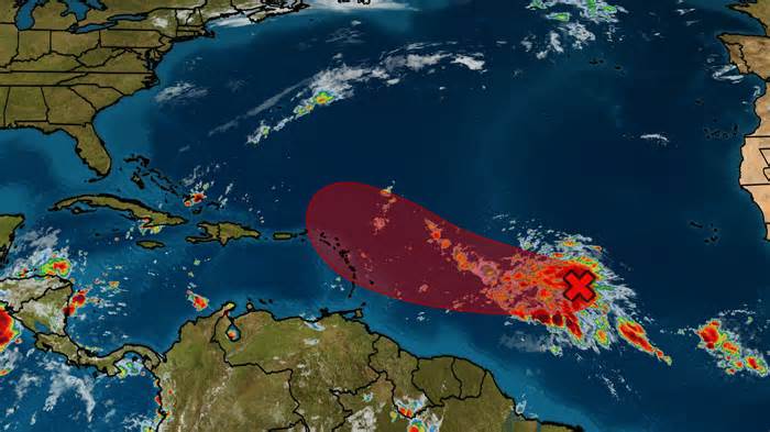 Atlantic Disturbance Will Likely Become A Tropical Depression Or Storm