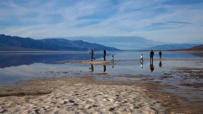 Ancient lake that reemerged at Death Valley National Park is now expanding