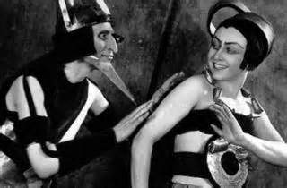 A possible vision of the future? Soviet actress Yuliya Solntseva (1901-1989) portrays the queen of Mars in the 1924 sci-fi film “Aelita.”