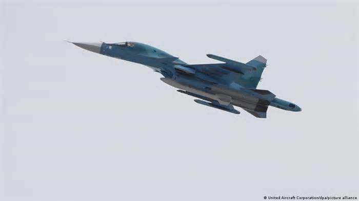 A Sukhoi Su-34 fighter-bomber was shot down in Ukraine
