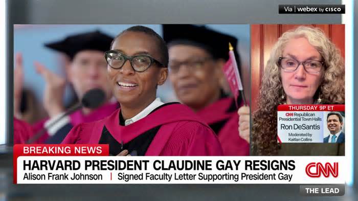 Harvard prof shocked by resignation of university president