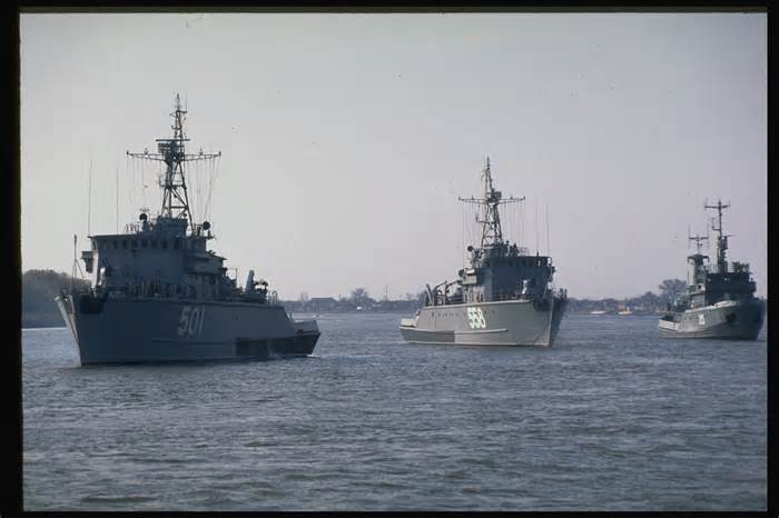 Russian Warships Sail