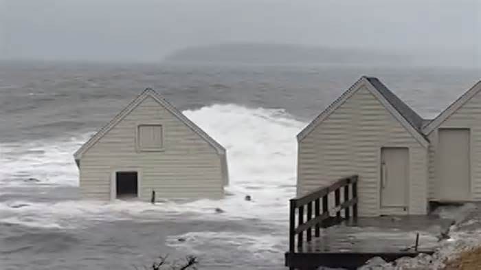 Extreme flooding in Maine washes away local landmark