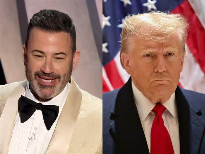 Jimmy Kimmel says he was told not to read Trump's pan of the Oscars onstage, but obviously did it anyway