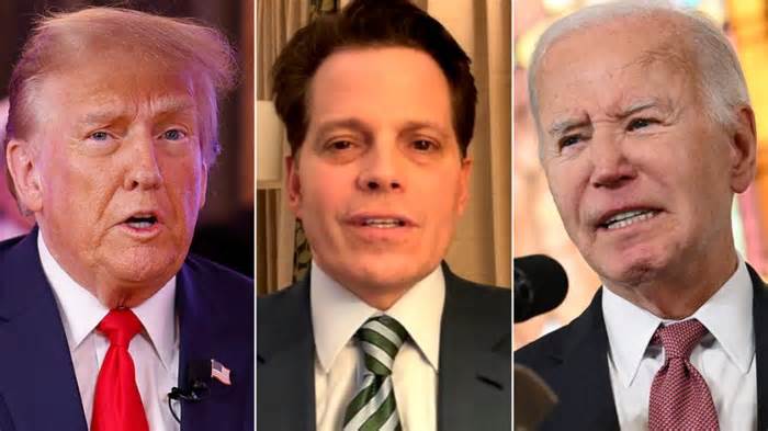 Scaramucci reveals who he’s backing in a Trump-Biden rematch