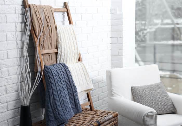 Aldi Has a High End Blanket Ladder Dupe for $20