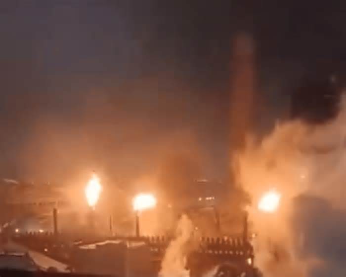Fire at Lipetsk steel plant