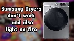 Quick Samsung Dryer review with Spiff