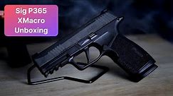 My First Gun! | Sig P365 XMacro Unboxing (Non Compensated Version)