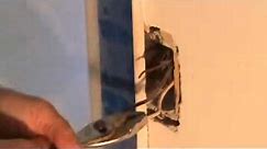 How to demo an electrical outlet