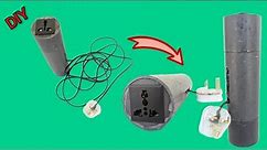 How to make a diy wire extension cord new design from PVC pipe | S-Pearl
