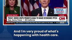Nancy Pelosi - Joe Biden and Democrats focused on the...