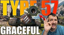 The Graceful Heavy: Type 57 in World of Tanks!