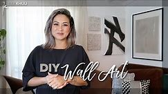 Transform Your Space With this Easy and Stylish DIY Wall Art (Anthropologie Home Inspired!)