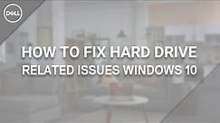 How to Fix Hard Drive Errors DELL (Official Dell Support)