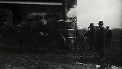 1920s - The Steam Tractor Stock Footage Video (100% Royalty-free) 4072957