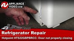 Hotpoint Refrigerator Repair - Door Not Closing Properly - Door Gasket