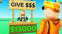 I spent $13,000 robux in this Game
