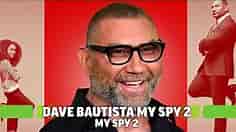 Dave Bautista on My Spy 2 and Drew Pearce's The Cooler