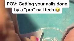 32_Ever wondered what it would be like to get your nails done by a pro nail tech with over 2 million subscribers on YouTube 😂 Well wonder no further 😅 #nailcareereducation #nailsart | Nail Career Education