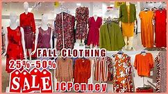 JCPENNEY WOMEN'S FALL CLOTHING & DRESS SALE 25-50%OFF‼️JCPENNEY FALL CLOTHING SALE‼️SHOP WITH ME❤︎