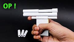 This Paper Gun Is Op [ That's Shoots Paper Bullets ]