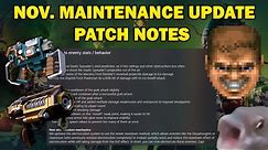 November Maintenance Update - Patch Notes Breakdown! (Deep Rock Galactic)