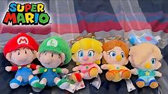 Baby Mario, Luigi, Peach, Daisy, Rosalina Plush Unboxing! (+ Review) - All Star Collection