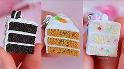 7 DIY Miniature Cakes | Polymer Clay Tutorial Compilation