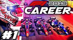 F1 2019 CAREER MODE Part 1: Our Journey to F1! Full F2 Story Mode Playthrough!
