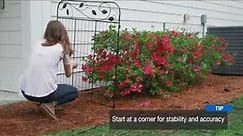 How to Install the No Dig Decorative Garden Fence