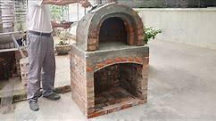 How to make a beautiful pizza oven at home