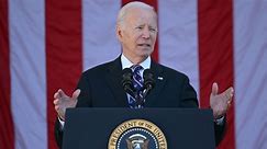 WATCH: Biden pays tribute to America’s veterans at Arlington National Cemetery