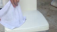 How to deep clean white leather