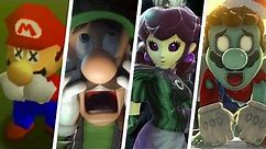 Evolution of Creepy Super Mario Moments (1996 - 2018)