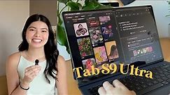 Unboxing My Samsung Galaxy Tab S9 Ultra | Review + 5 Ways I Use It