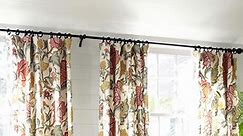 How to Hang Curtains - Pottery Barn