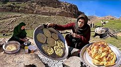 See How Nomads Bake Delicious Bread in the Camp!