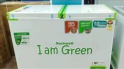 Rockwell Deep Freezer Full Review ||ROCKWELL 315L 5 Star Double Door Convertible GREEN Deep Freezer