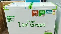 Rockwell Deep Freezer Full Review ||ROCKWELL 315L 5 Star Double Door Convertible GREEN Deep Freezer